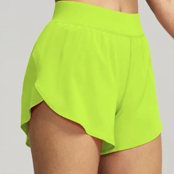 High Waisted Athletic Shorts (S) NWT - Picture 2 of 9